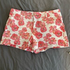 LOFT Pink Floral Women's Shorts